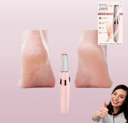 Kit Pulidor De Pies + Repuesto Flawless Pedi